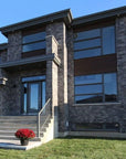Ridge Stone Veneer Exterior Residential - Premium Stone Veneer for interior and exterior walls only by Mouldex Composites