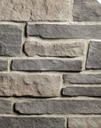 Silverstone Ledge Cobble Stone Veneer - Premium Stone Veneer for interior and exterior walls only by Mouldex Composites