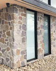 Field Stone Veneer Home Exterior - Premium Stone Veneer for interior and exterior walls only by Mouldex Composites