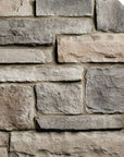 Black Forest Ledge Cobble Stone Veneer - Premium Stone Veneer for interior and exterior walls only by Mouldex Composites