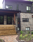 Ledge Stone Veneer Exterior Home - Premium Stone Veneer for interior and exterior walls only by Mouldex Composites