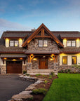 Cobble Stone Veneer Residential Exterior - Premium Stone Veneer for interior and exterior walls only by Mouldex Composites
