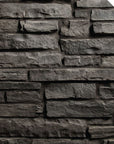 Graphite Ledge Stone Veneer - Premium Stone Veneer for interior and exterior walls only by Mouldex Composites