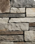 Titanium Ledge Cobble Stone Veneer - Premium Stone Veneer for interior and exterior walls only by Mouldex Composites