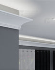 The Bianca Interior Plaster Light Cove Moulding - Premium plaster coated foamcore moldings near me only by Mouldex Composites