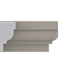 The Aaron: 3 inches Composite Exterior Window & Door Trim - Premium cement coated foamcore moldings by Mouldex Composites