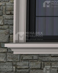 The Yasmine Composite Exterior Window/Door Trim - Premium exterior cement coated foam molding near me by Mouldex Composites
