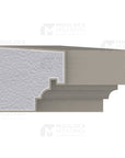The Aery: 3-3/8 inches Composite Exterior Window Sill - Premium cement coated foamcore moldings only by Mouldex Composites