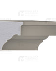 The Geraldine: 5-5/8 inches Composite Exterior Window Sill - Premium cement coated foamcore moldings by Mouldex Composites