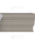 The Linden: 9-1/2 inches Composite Exterior Middle Band - Premium cement coated foamcore moldings only by Mouldex Composites