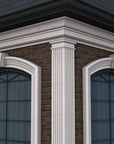 The Flute 10 Exterior Composite Fluted Pilaster