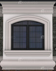 MX310-SM - Exterior Middle Band Moulding - Premium cement coated foam molding for stucco, brick & stone by Mouldex Composites