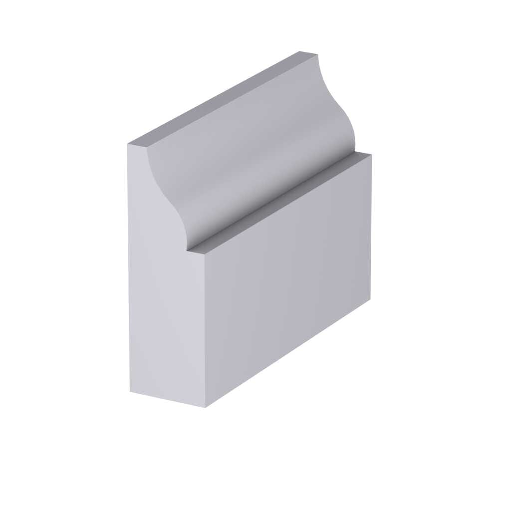 Colonial Wood Door Stop Trim