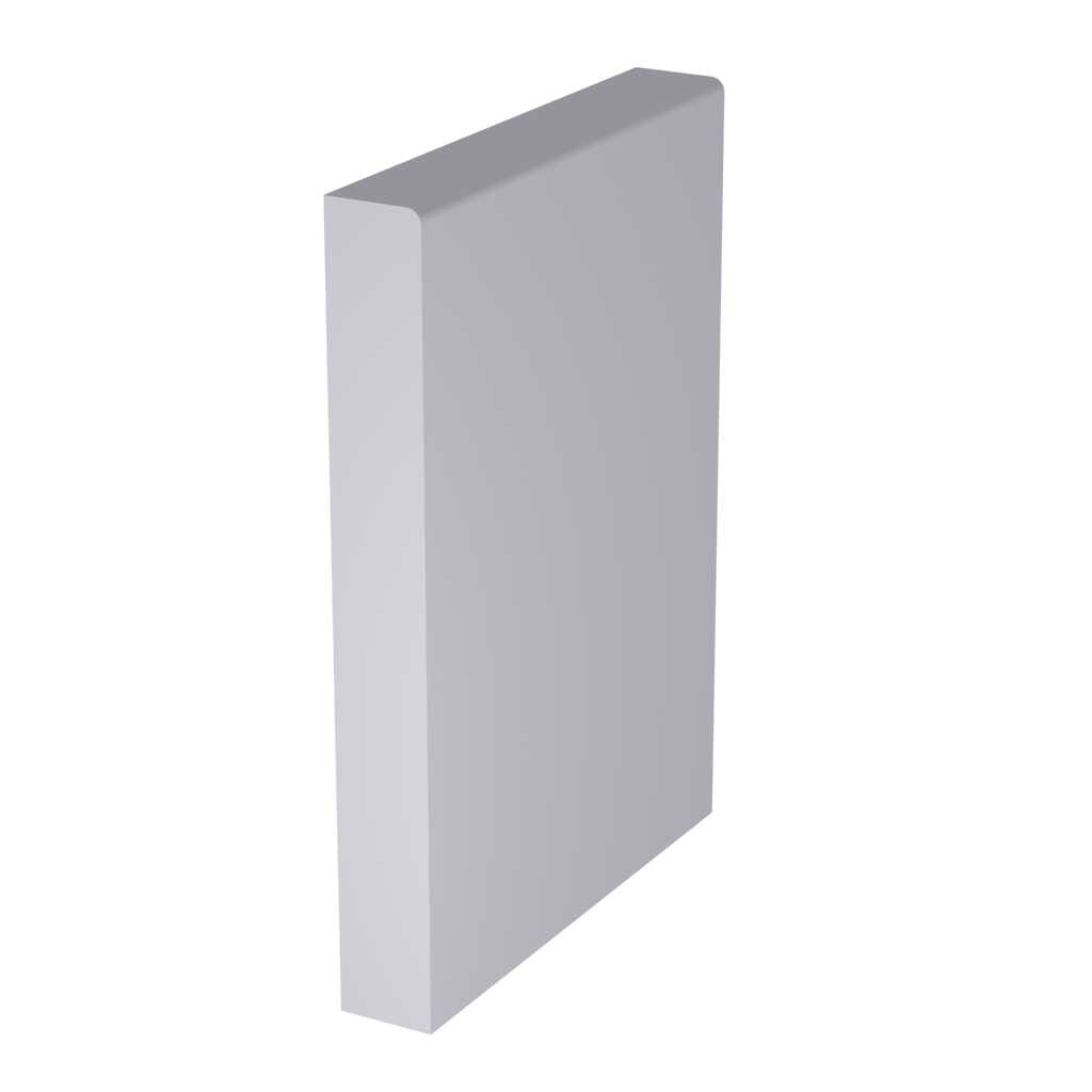 Eased Edge MDF Baseboard
