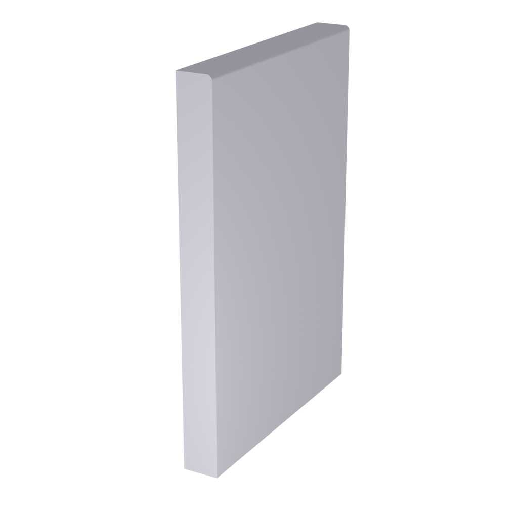 Eased Edge MDF Baseboard