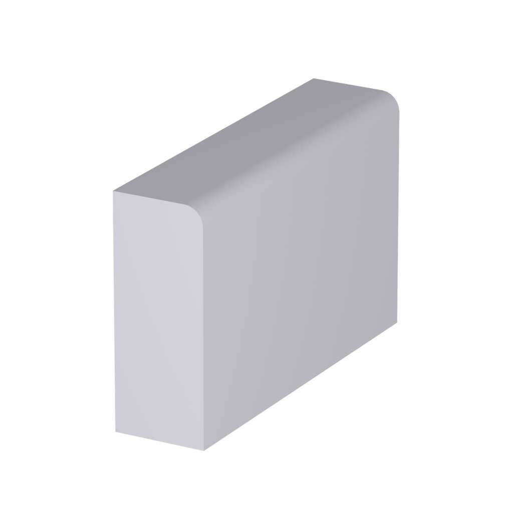 Eased Two Edges MDF Door Stop Trim