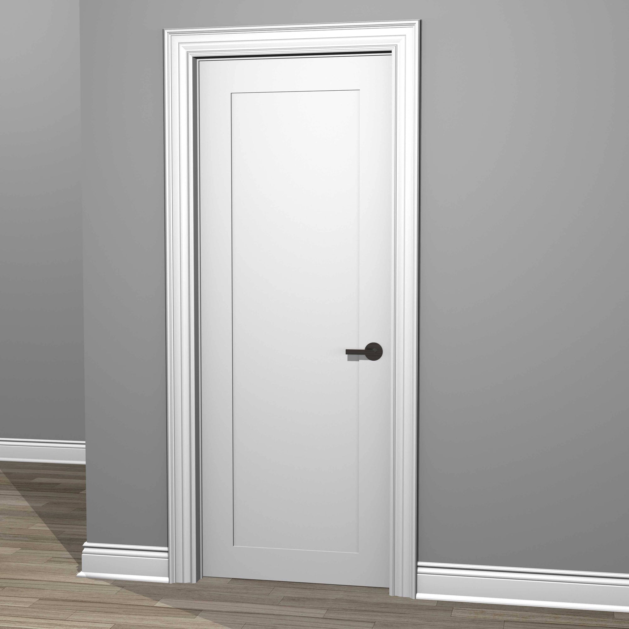 Colonial Quarter Round Wood Door Stop Trim