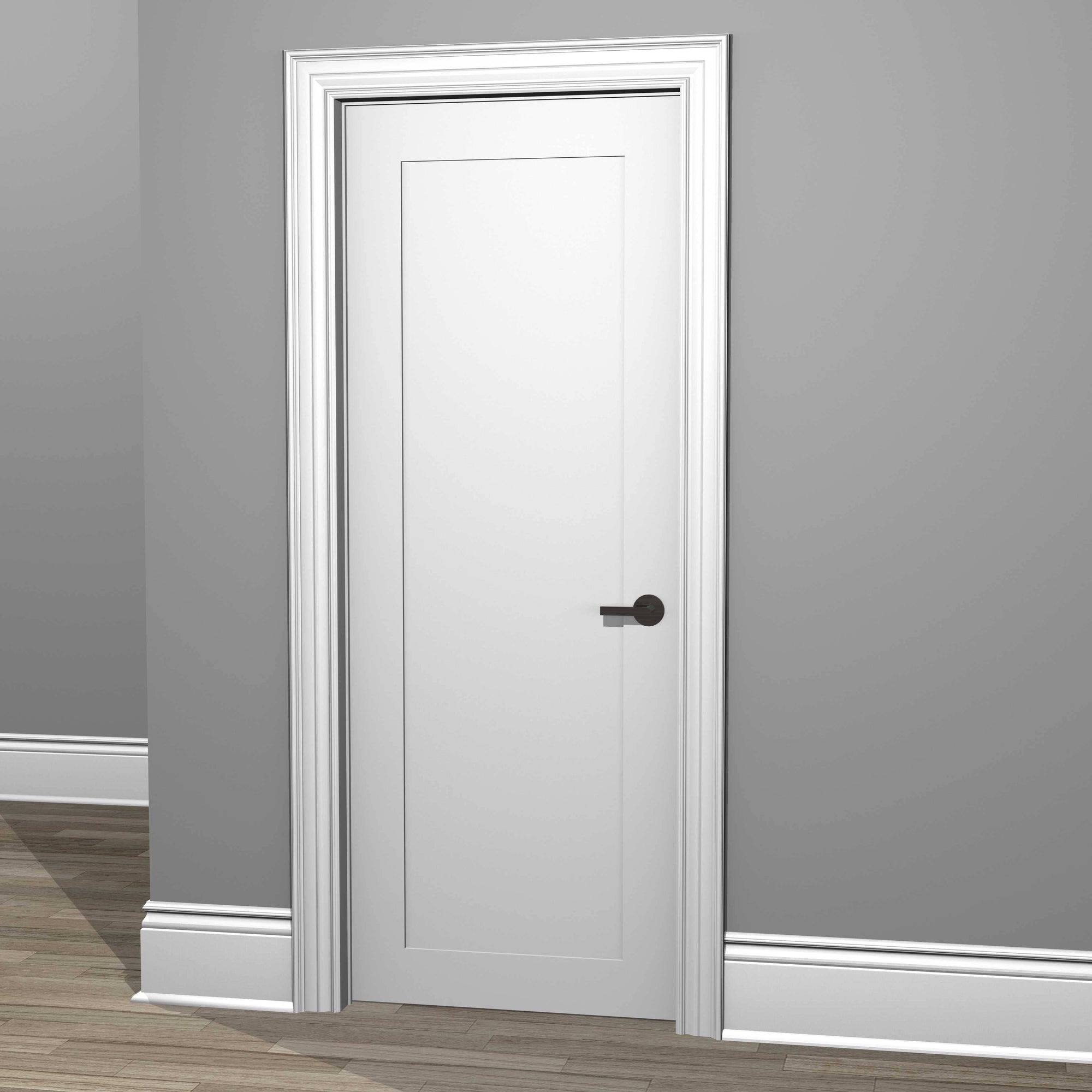 Colonial Quarter Round Wood Door Stop Trim