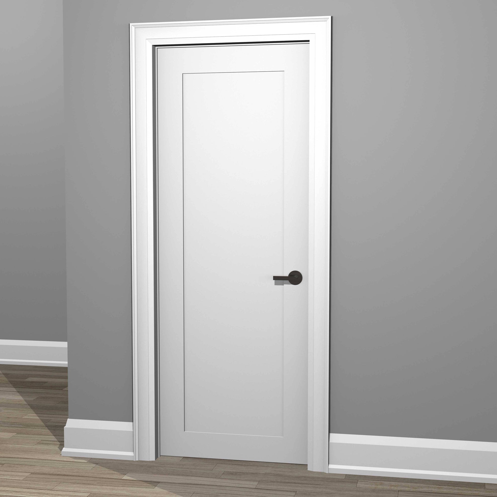 Contemporary Wood Baseboard