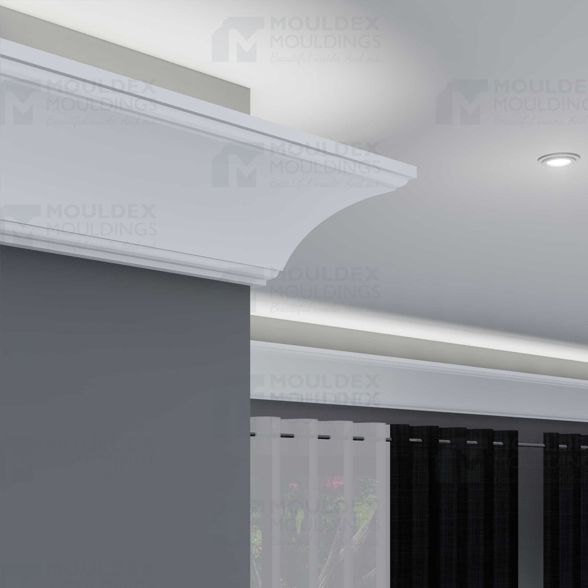 The Essex Interior Plaster Light Cove Ideas