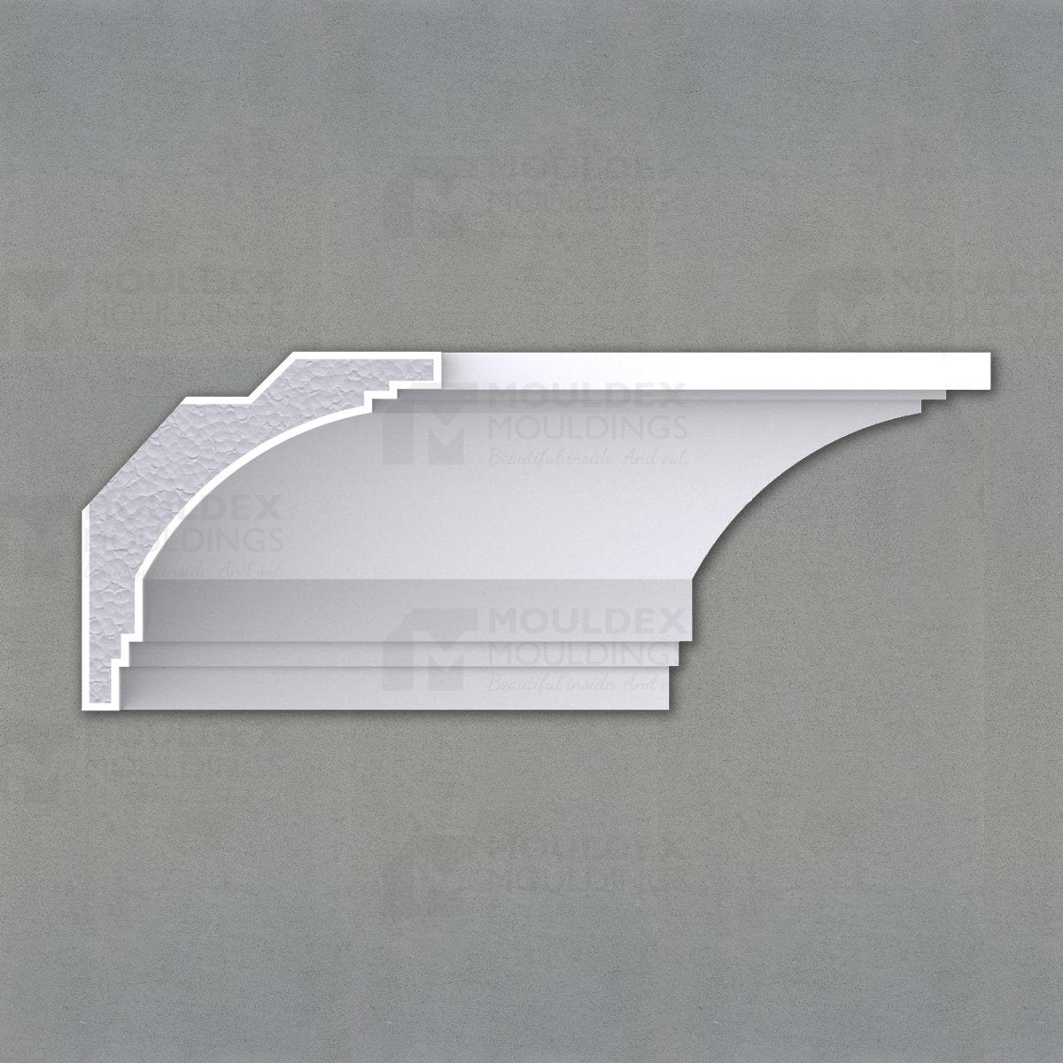 The Belvedere  Interior Plaster Light Cove Moulding