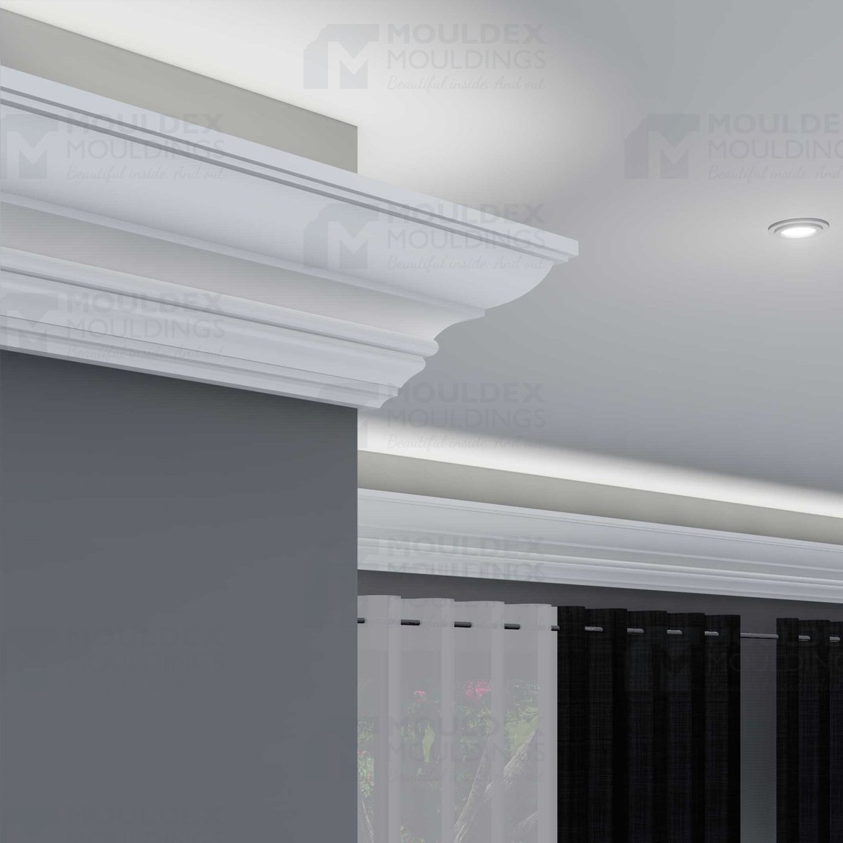 The Essex Interior Plaster Light Cove Ideas