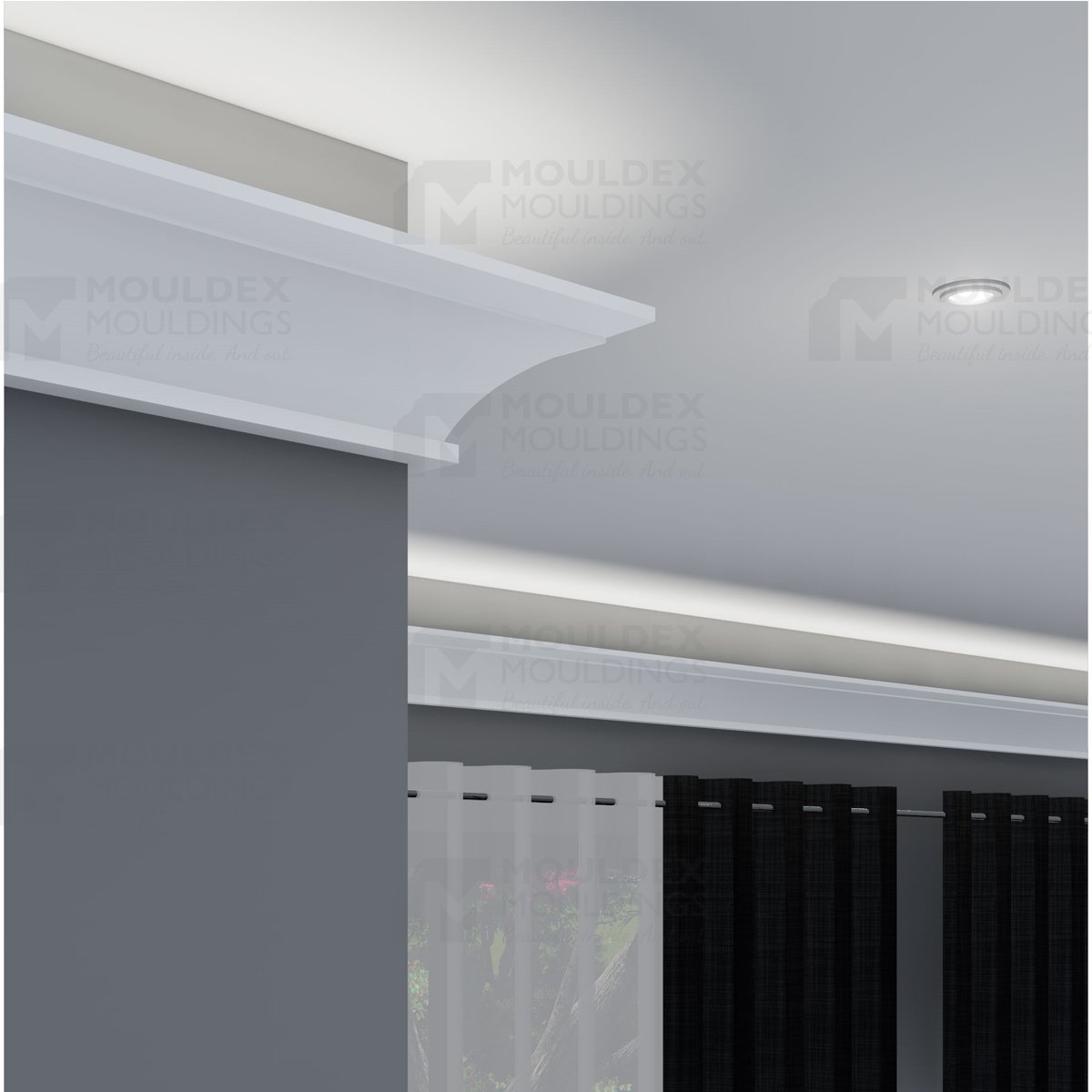 The Natalina Interior Plaster Light Cove Ideas