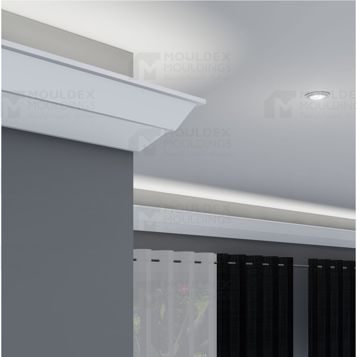 The Sally  Interior Plaster Light Cove Ideas