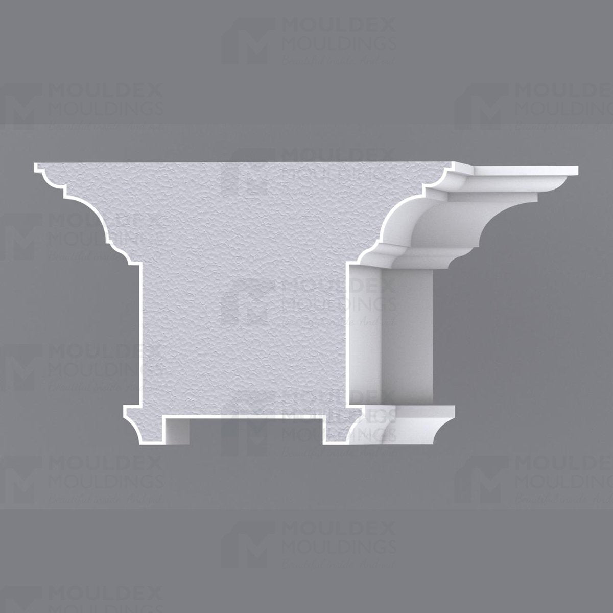 The Belvedere Interior Plaster Ceiling Beam Moulding