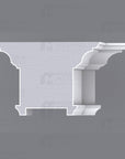 The Belvedere Interior Plaster Ceiling Beam Moulding