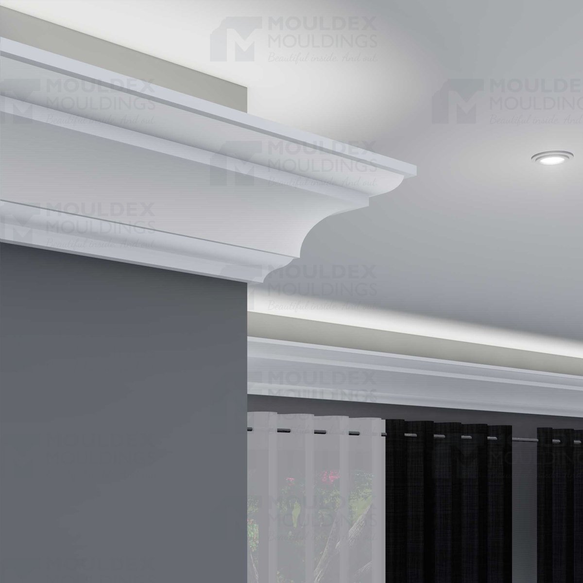 The Belvedere  Interior Plaster Light Cove Ideas