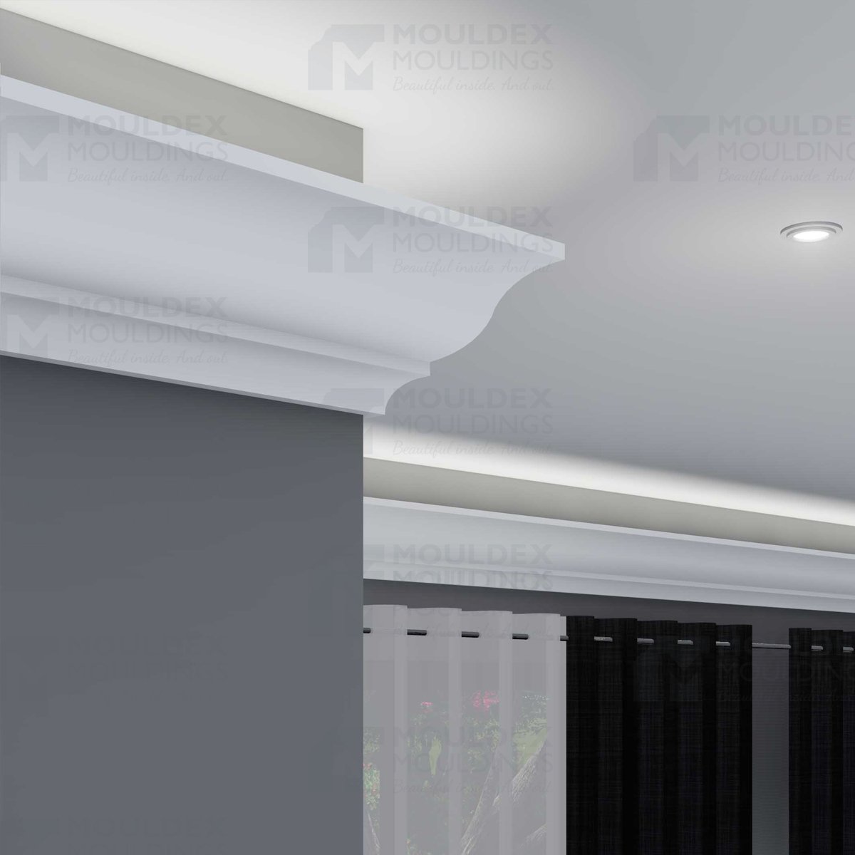 The Camelot  Interior Plaster Light Cove Ideas