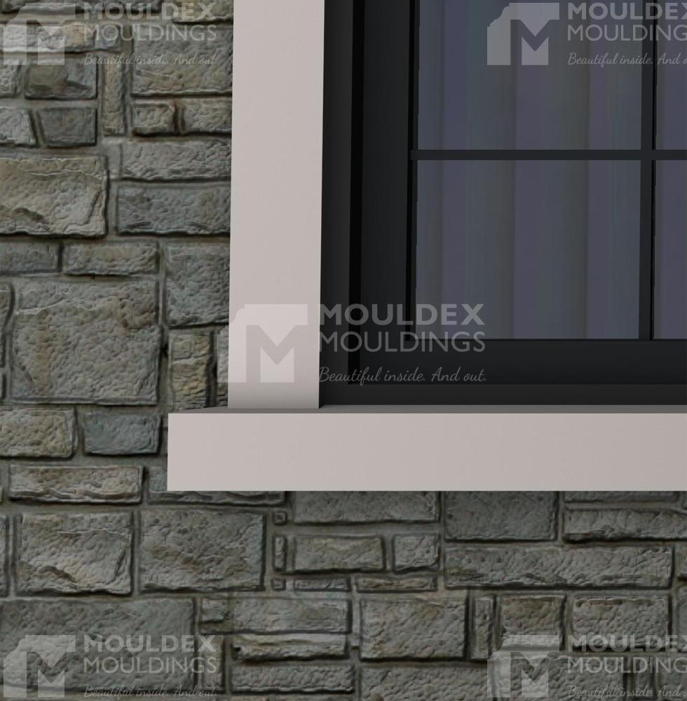 The iris 4 Composite Exterior Window And Door Trim Moulding