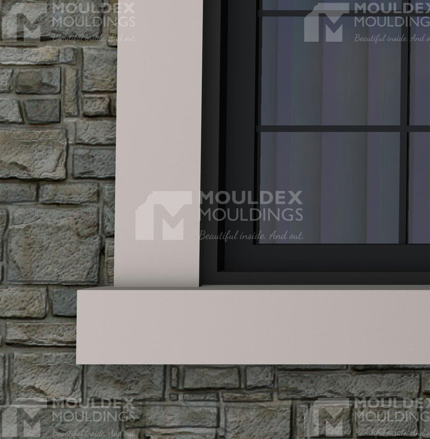 The Iris 6 Composite Exterior Window And Door Trim Moulding