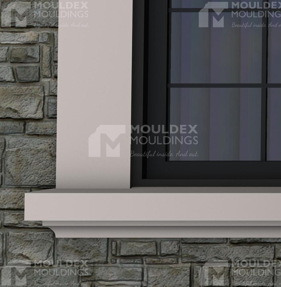 The Iris 8 Composite Exterior Window And Door Trim Moulding