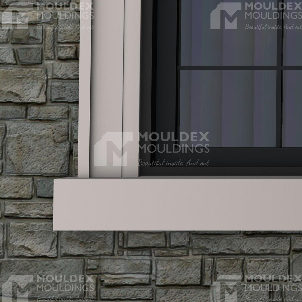 The Lawrence Composite Exterior Window And Door Trim Moulding