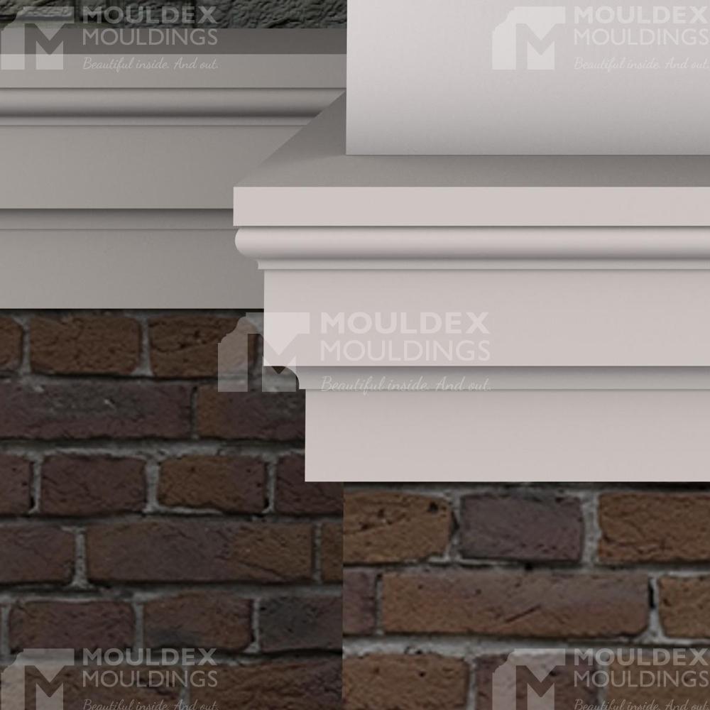 The Illy Exterior Composite Middle Band Moulding