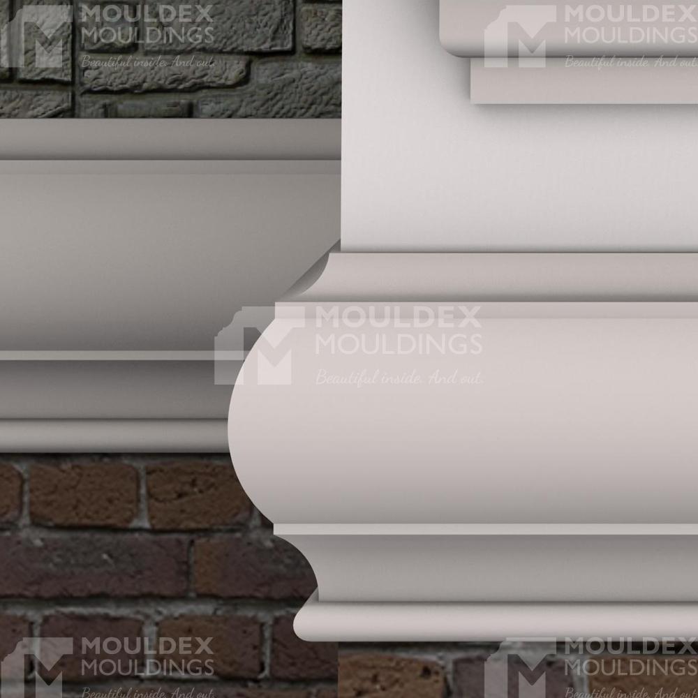 The Jill Exterior Composite Middle Band Moulding
