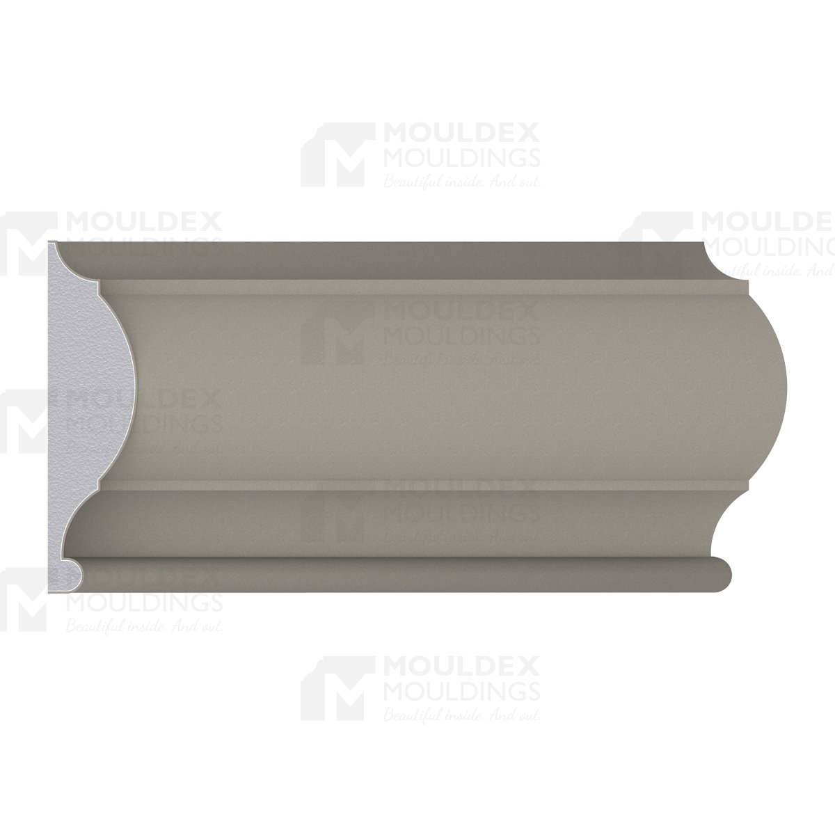 The Jill Composite Exterior Middle Band Moulding