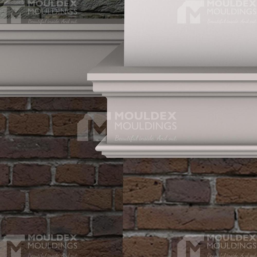 The Niagara Exterior Composite Middle Band Moulding