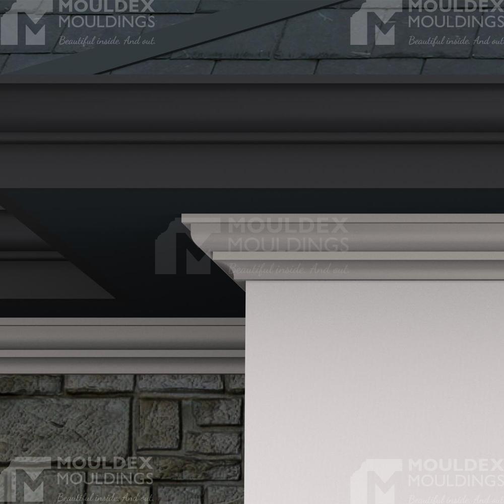 The Augusta Exterior Crown Moulding