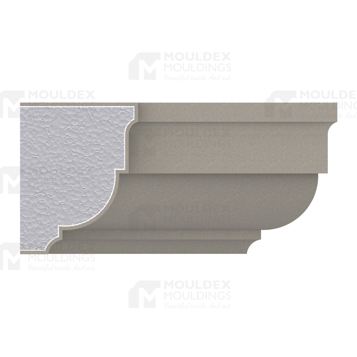 The Buckingham Exterior Crown Moulding