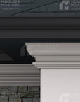 The Forest Hill Exterior Crown Moulding
