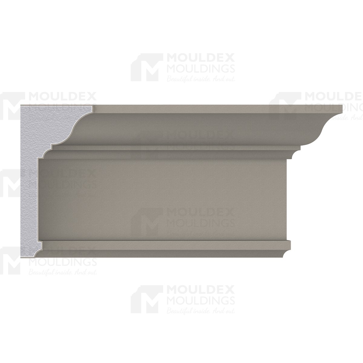 The Julius Exterior Crown Moulding