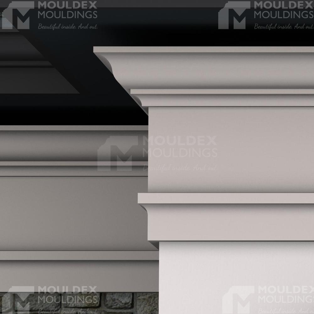 The Glen Ridge Exterior Cornice Moulding