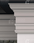THE NORTON (18") COMPOSITE EXTERIOR CORNICE MOULDING