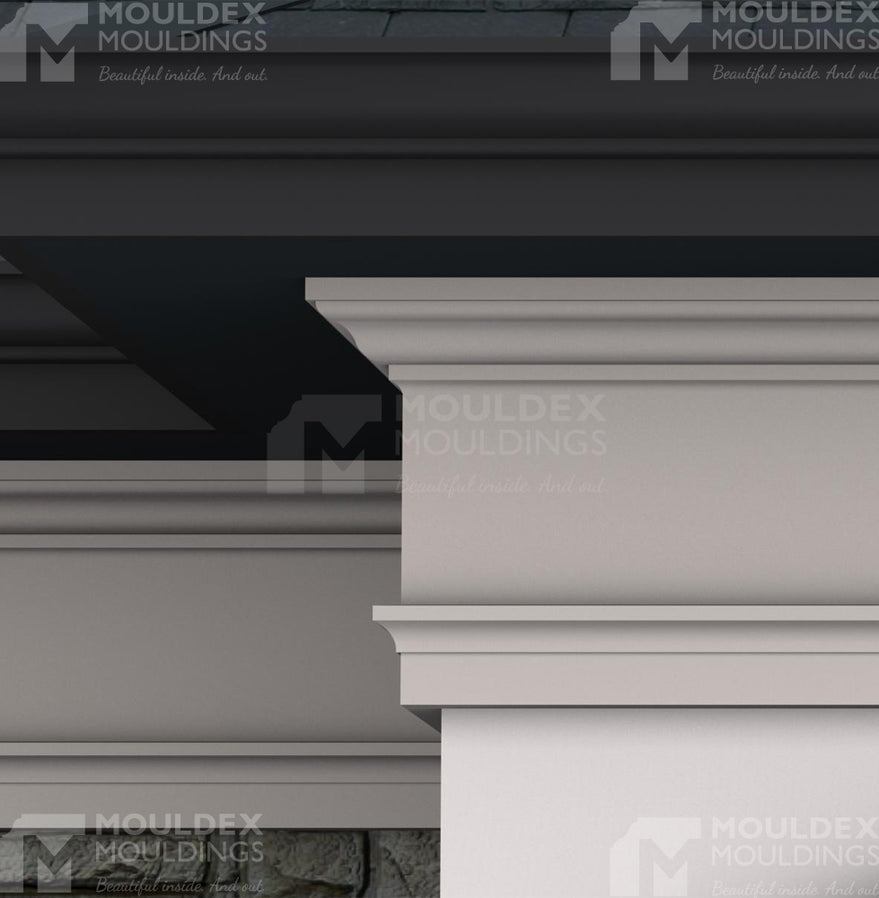 The Tuxedo Exterior Cornice Moulding
