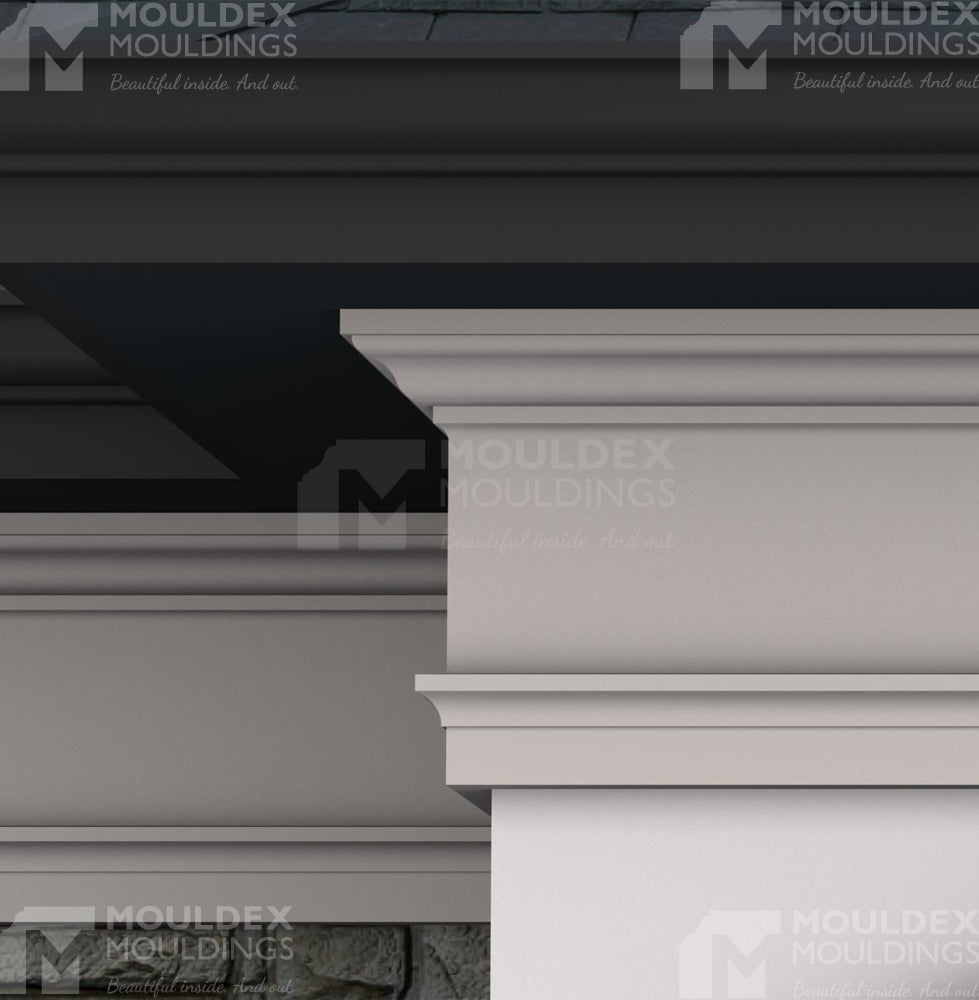 The Tuxedo Exterior Cornice Moulding