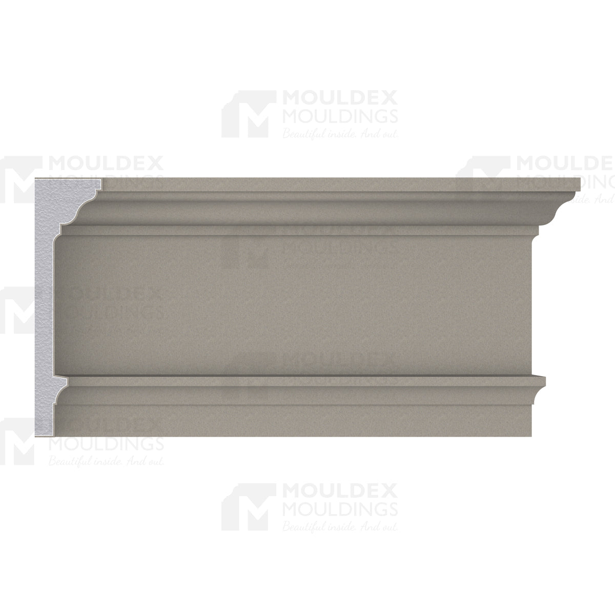 The Tuxedo Exterior Crown Moulding