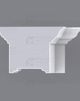 The Camelot Interior Plaster Ceiling Beam Moulding